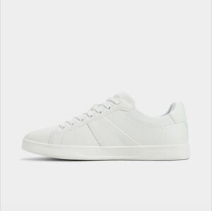 ALDO OZZYA White Sneakers –Size 9 US(Men’s fit OR perfect for my wide-foot queen